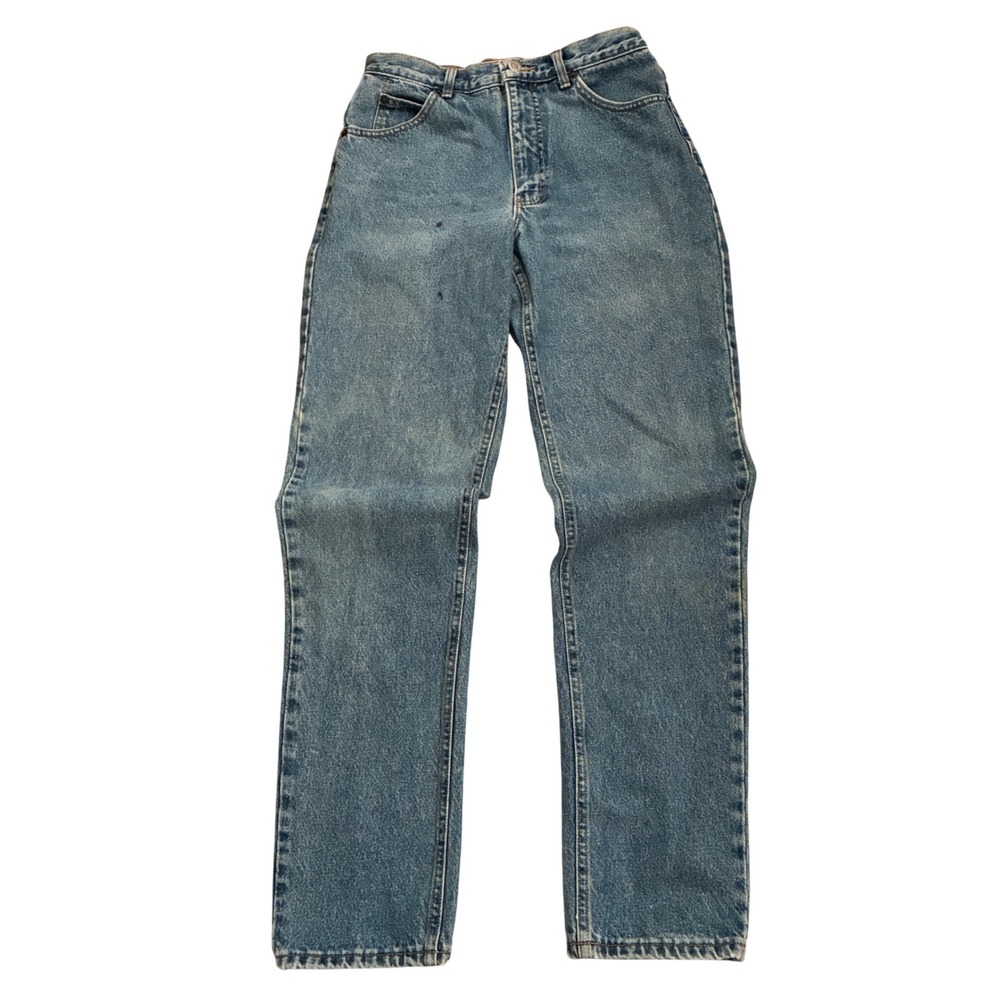 Vintage 90s Calvin Klein Jeans High Rise Straight Leg Made USA Cotton Size 10